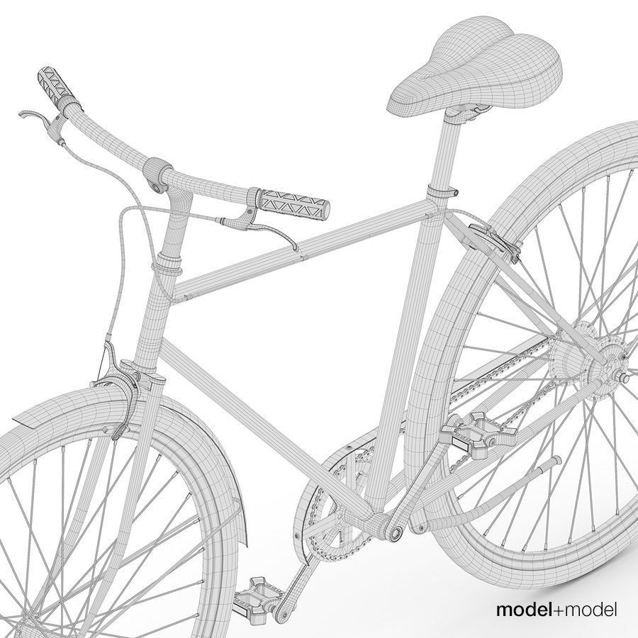 Bicycle 3D model_15