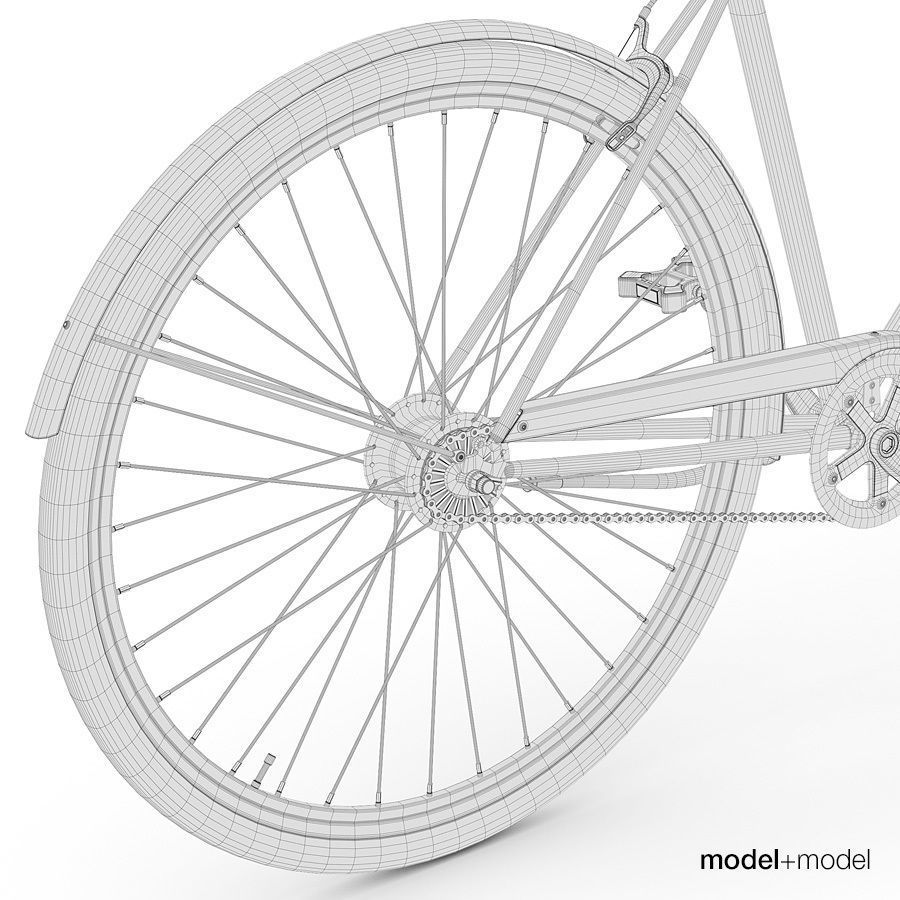 Bicycle 3D model_13