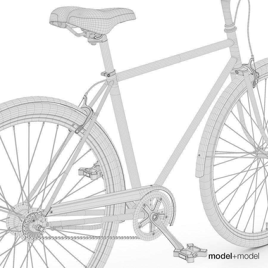 Bicycle 3D model_12