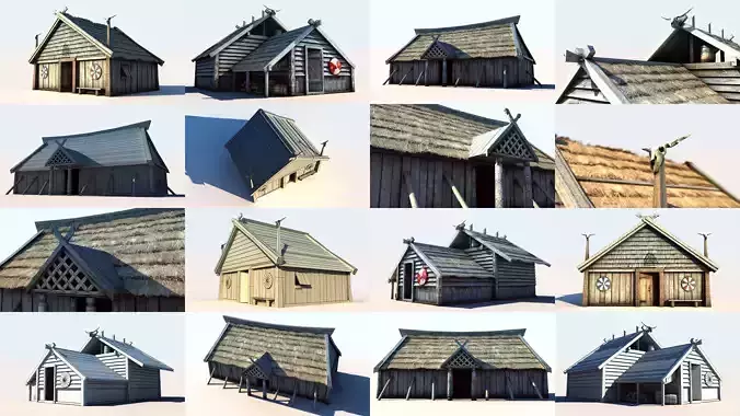 Viking Houses Collection 