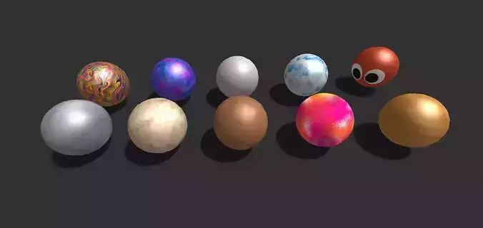 ball soccerball  Football  pack Collection lowpoly