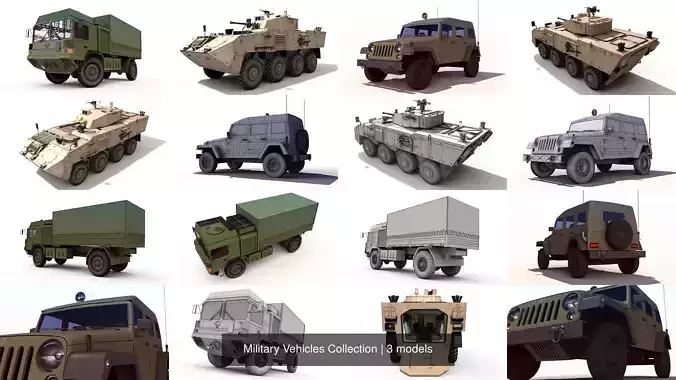 Military Vehicles Collection