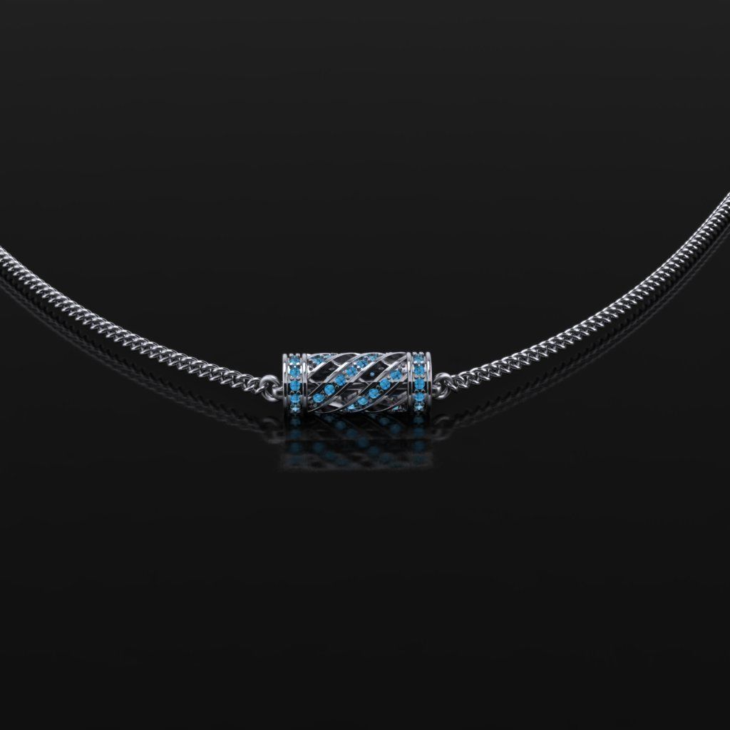 Pendant Celin 3D print model_4