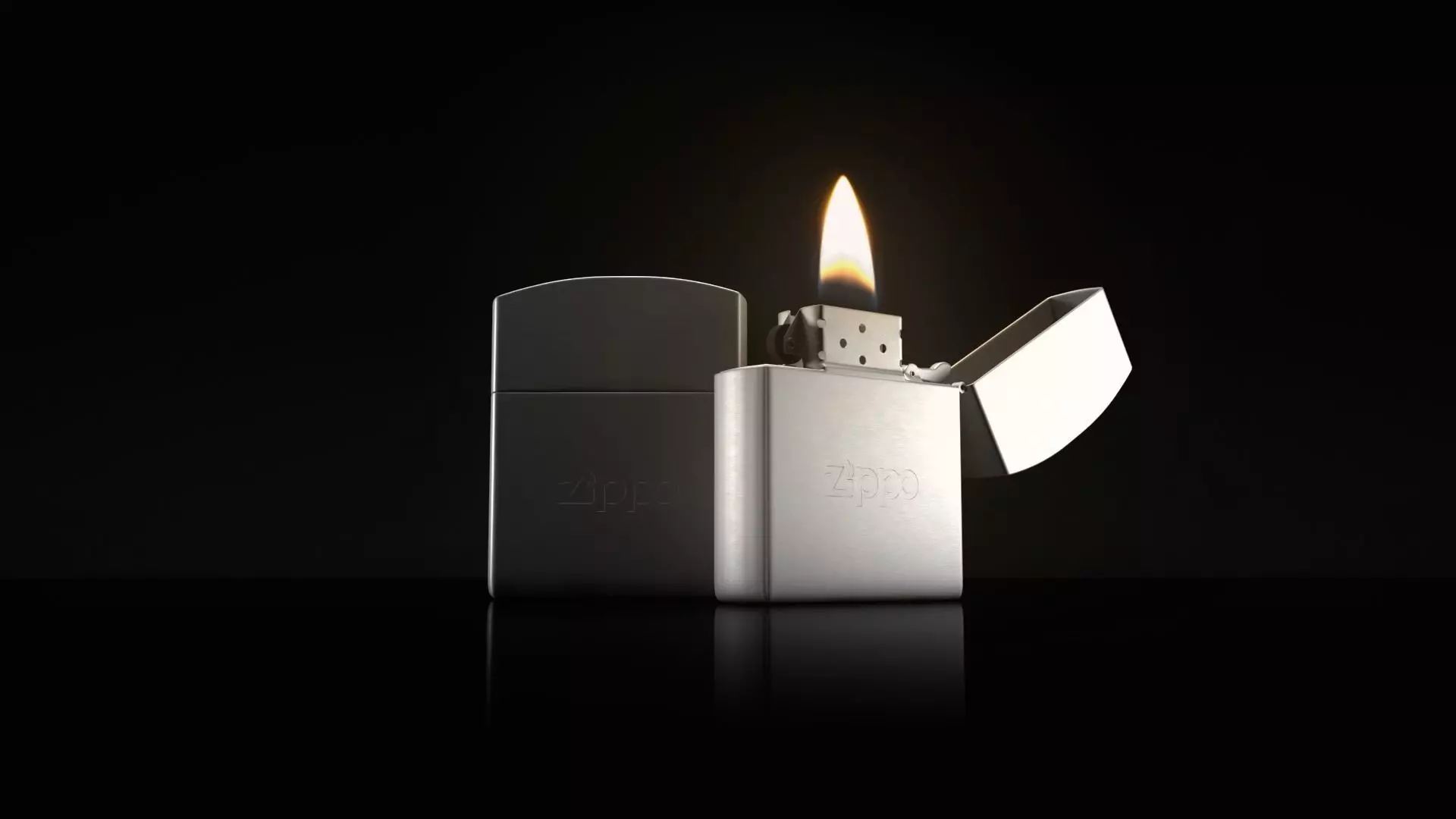 Zippo lighter 3D model