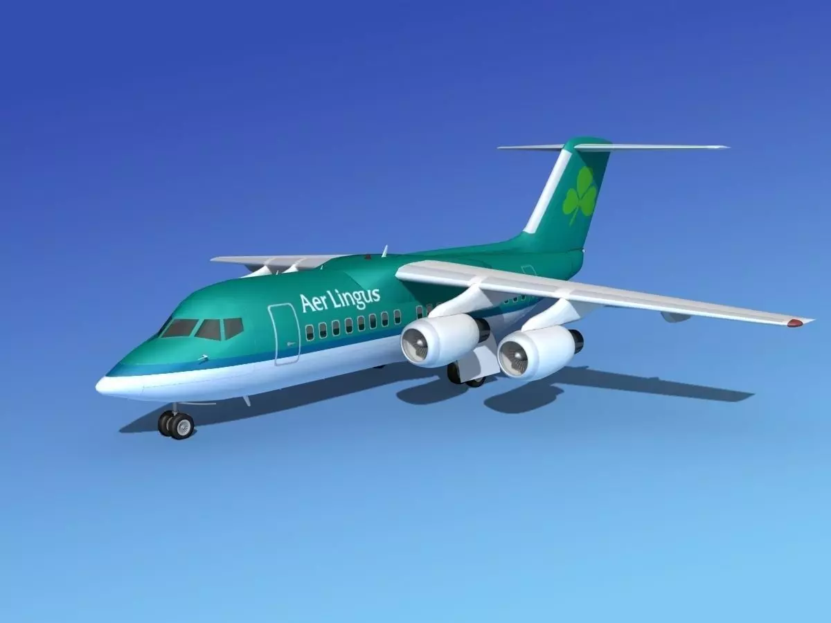 BAe 146-100 Aer Lingus 3D model