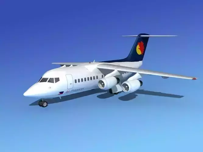 BAe 146-100 Air Philippines 3D model
