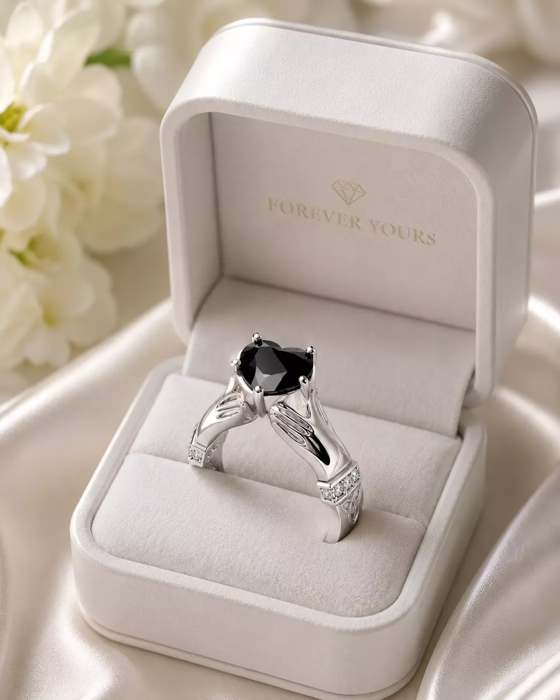 Claddagh Ring 3D print model
