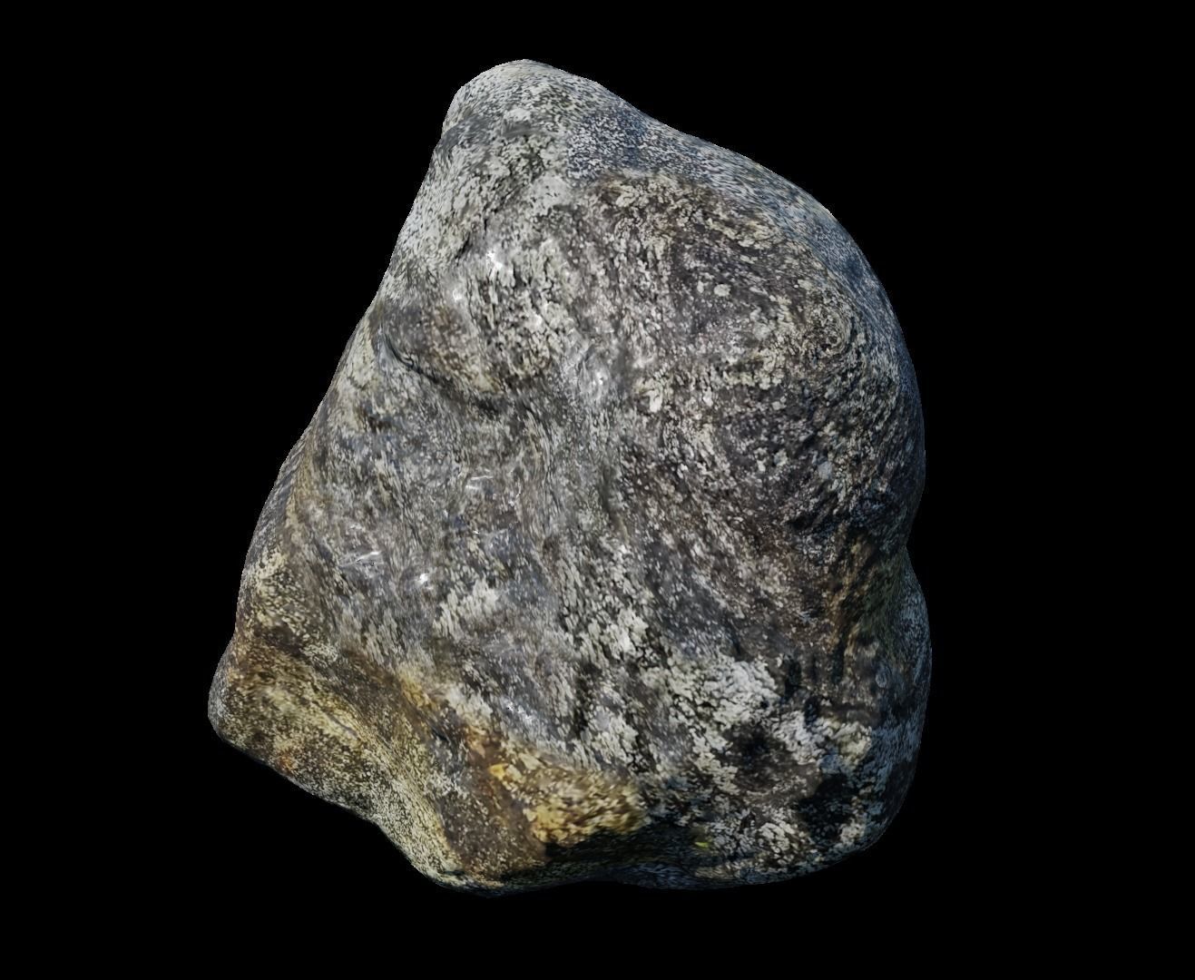 Rock Collection 01 Low-poly 3D model_18