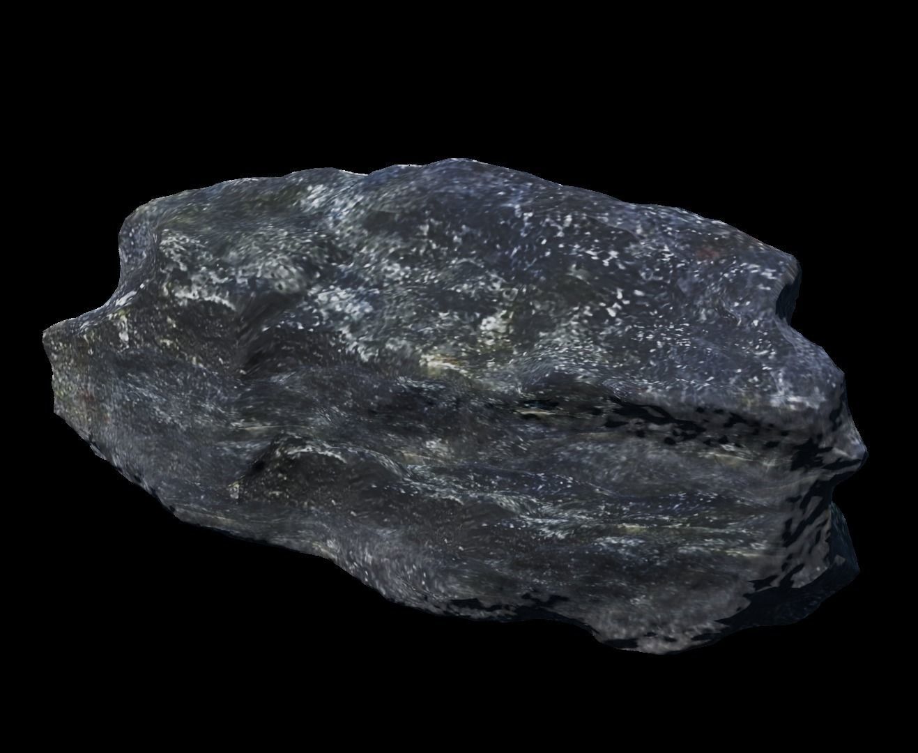 Rock Collection 01 Low-poly 3D model_16