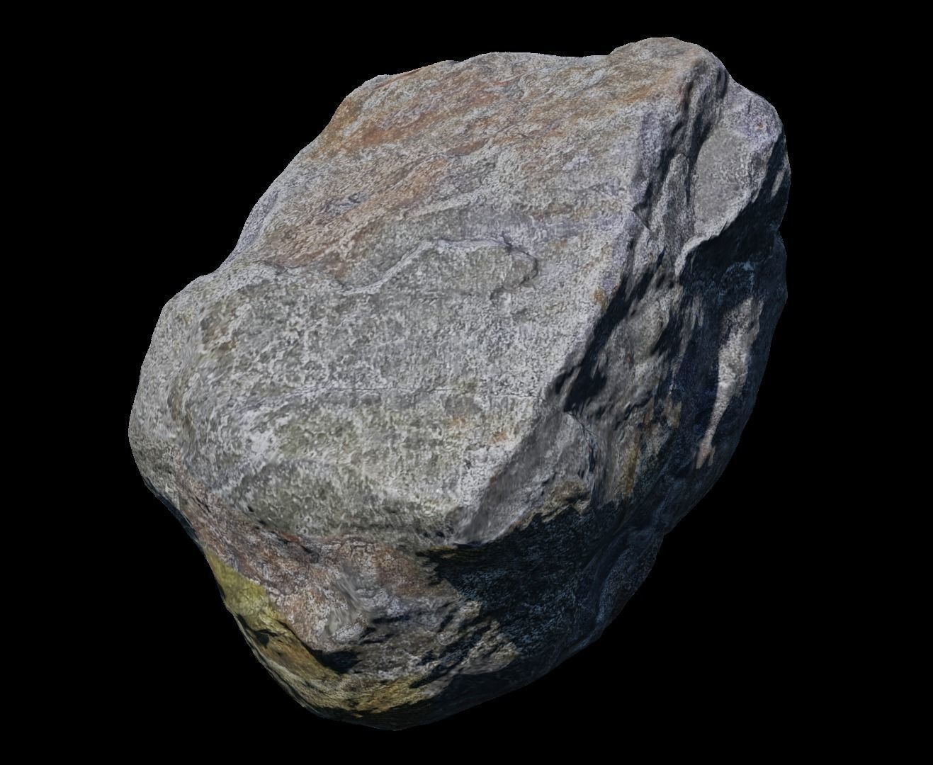 Rock Collection 01 Low-poly 3D model_19