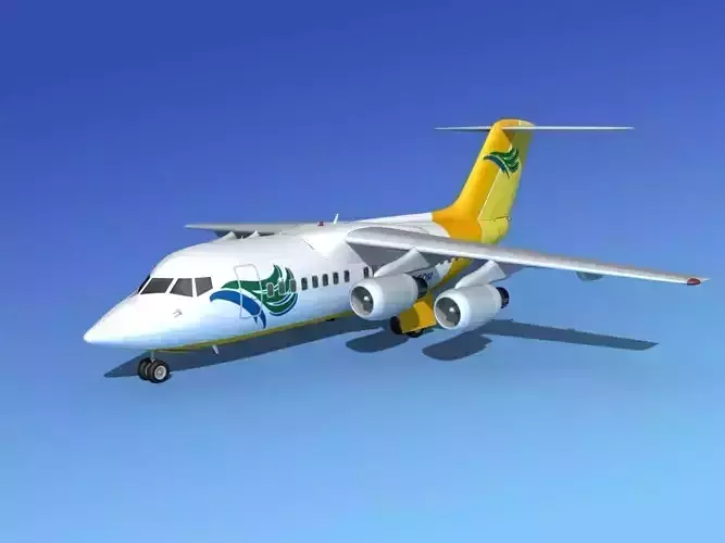 BAe 146-100 Cebu Pacific 3D model