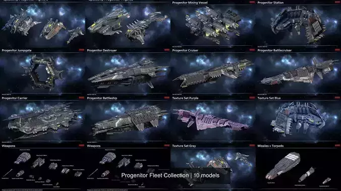 Progenitor Fleet Collection 
