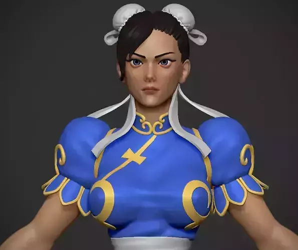 Chuli female character from street fighter