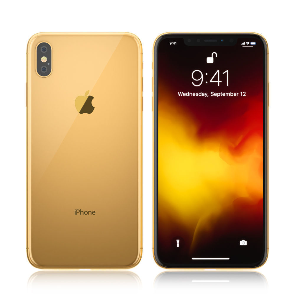 Apple iPhone XS MAX all colors 3D model_21