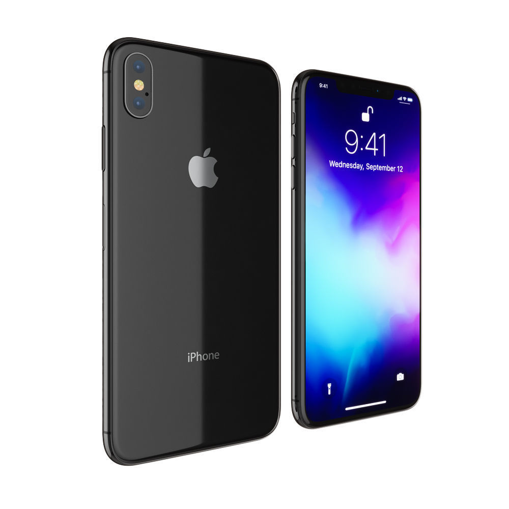Apple iPhone XS MAX all colors 3D model_6