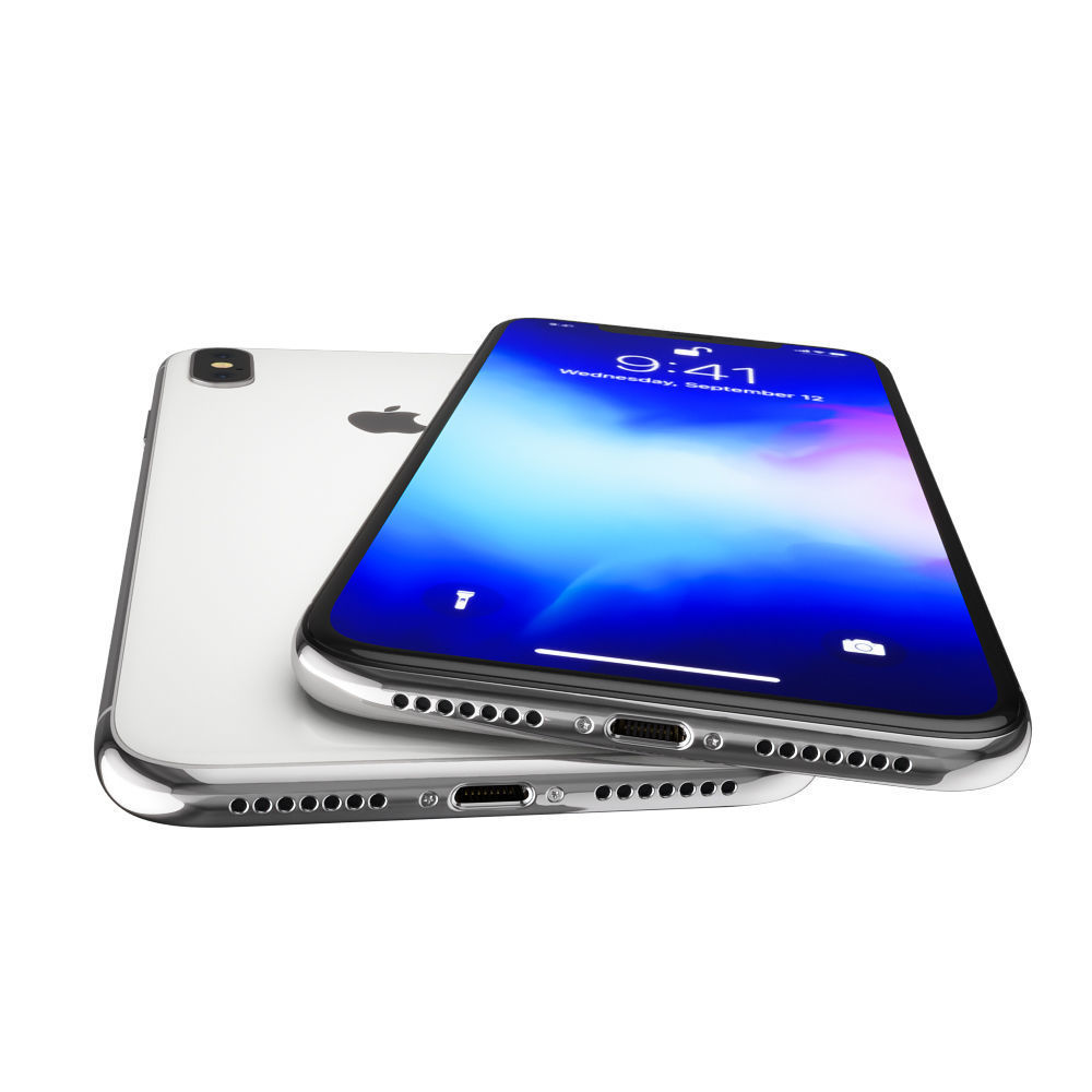 Apple iPhone XS MAX all colors 3D model_19