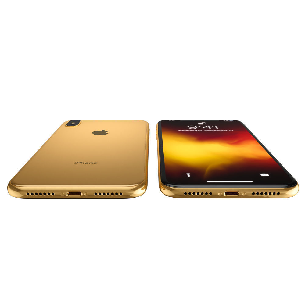 Apple iPhone XS MAX all colors 3D model_23