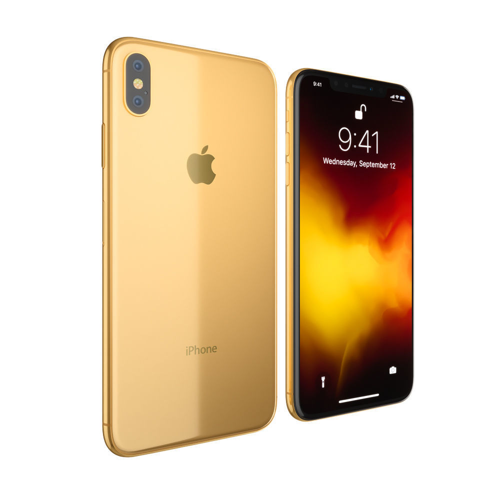 Apple iPhone XS MAX all colors 3D model_22