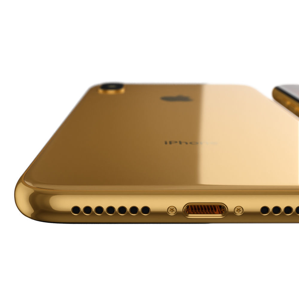 Apple iPhone XS MAX all colors 3D model_20