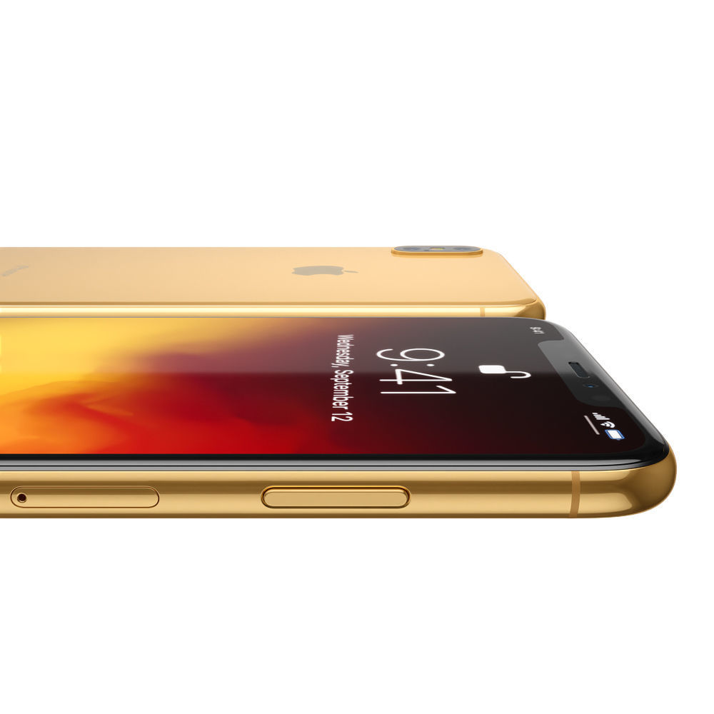 Apple iPhone XS MAX all colors 3D model_27