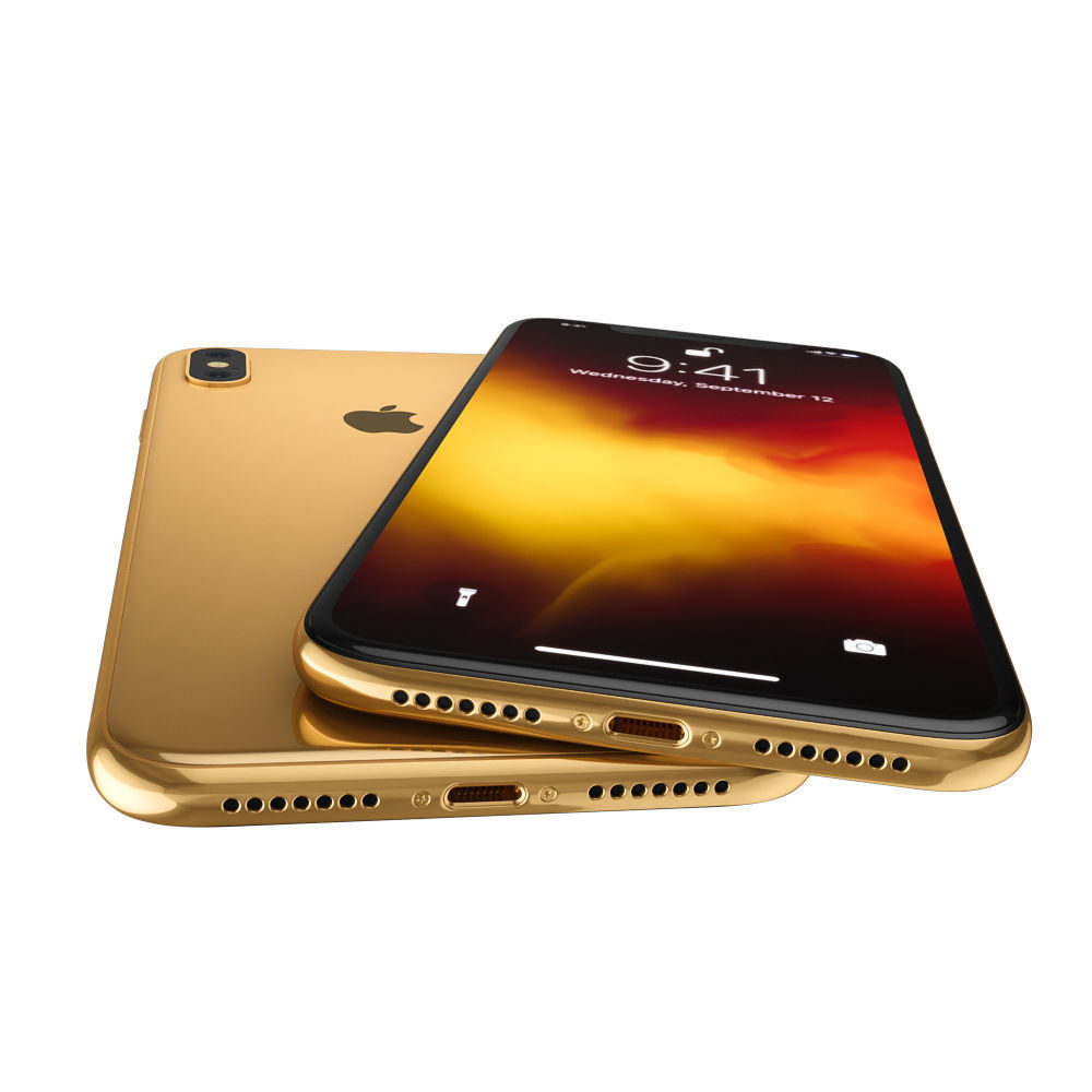 Apple iPhone XS MAX all colors 3D model_29