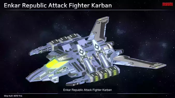 Enkar Republic Spaceship Fleet Collection 