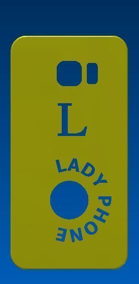 Samsung S6 cover - sexy phone and more  3D print model_3