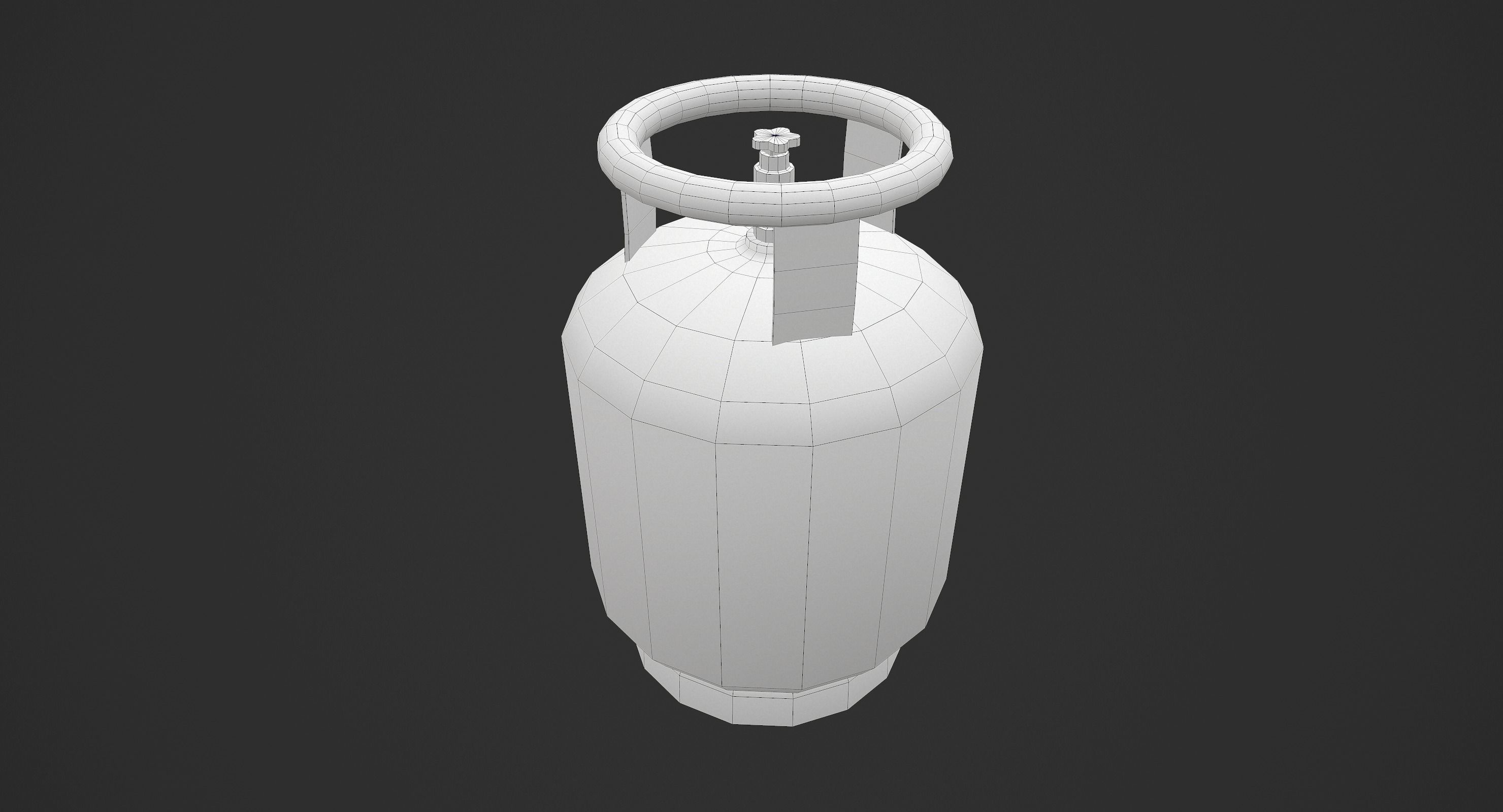Explosive props Low-poly 3D model_25
