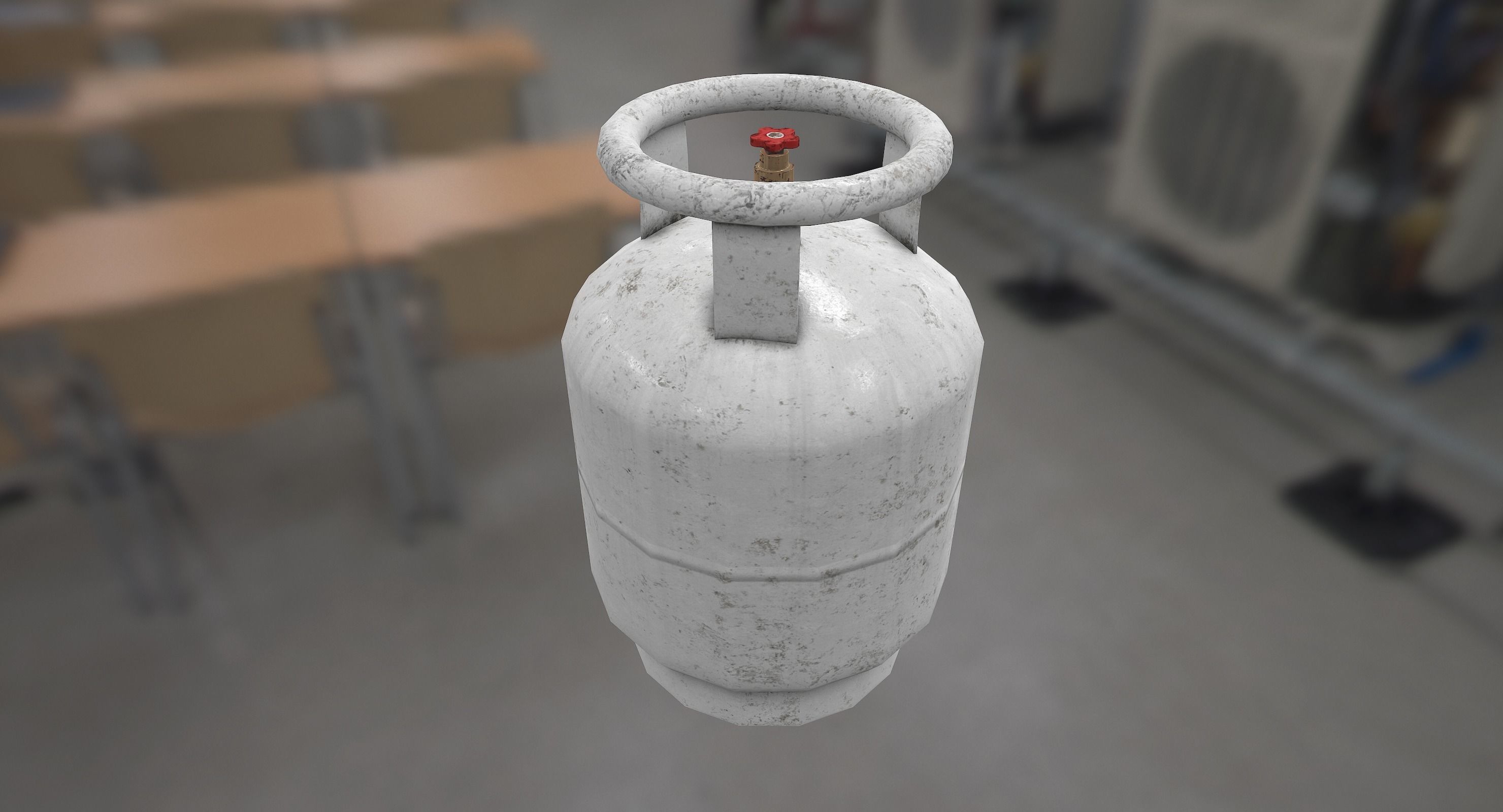 Explosive props Low-poly 3D model_22