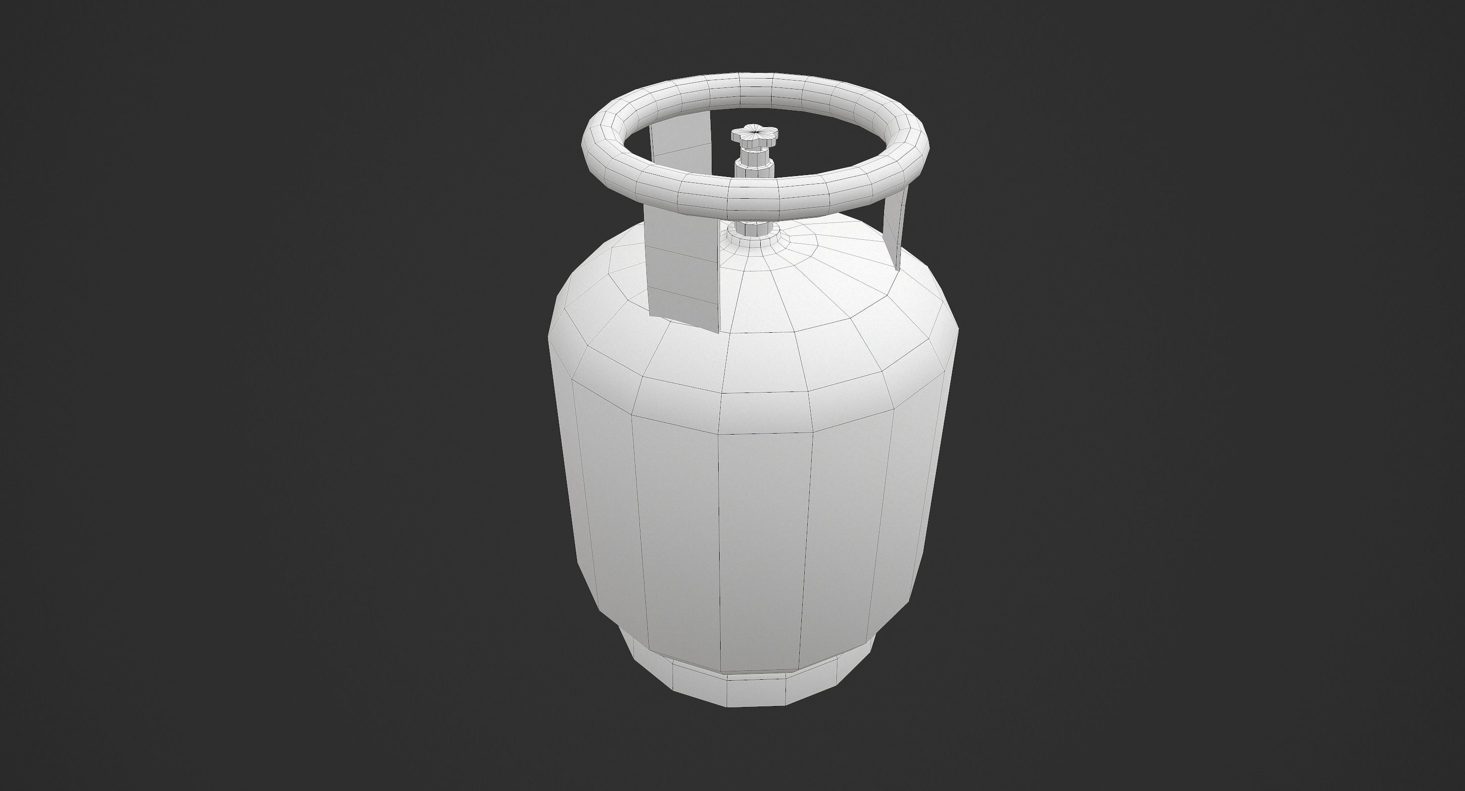 Explosive props Low-poly 3D model_26