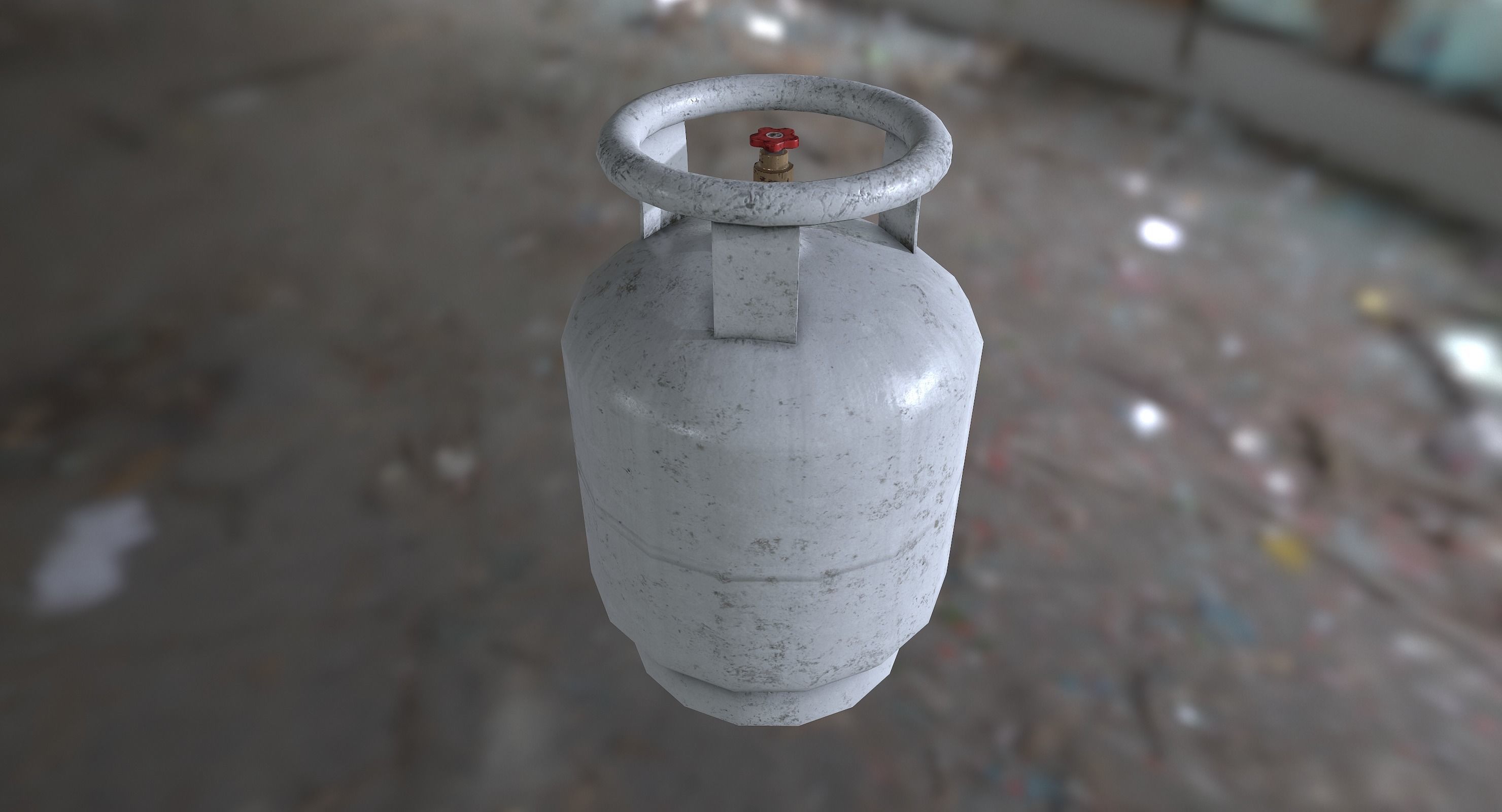 Explosive props Low-poly 3D model_20