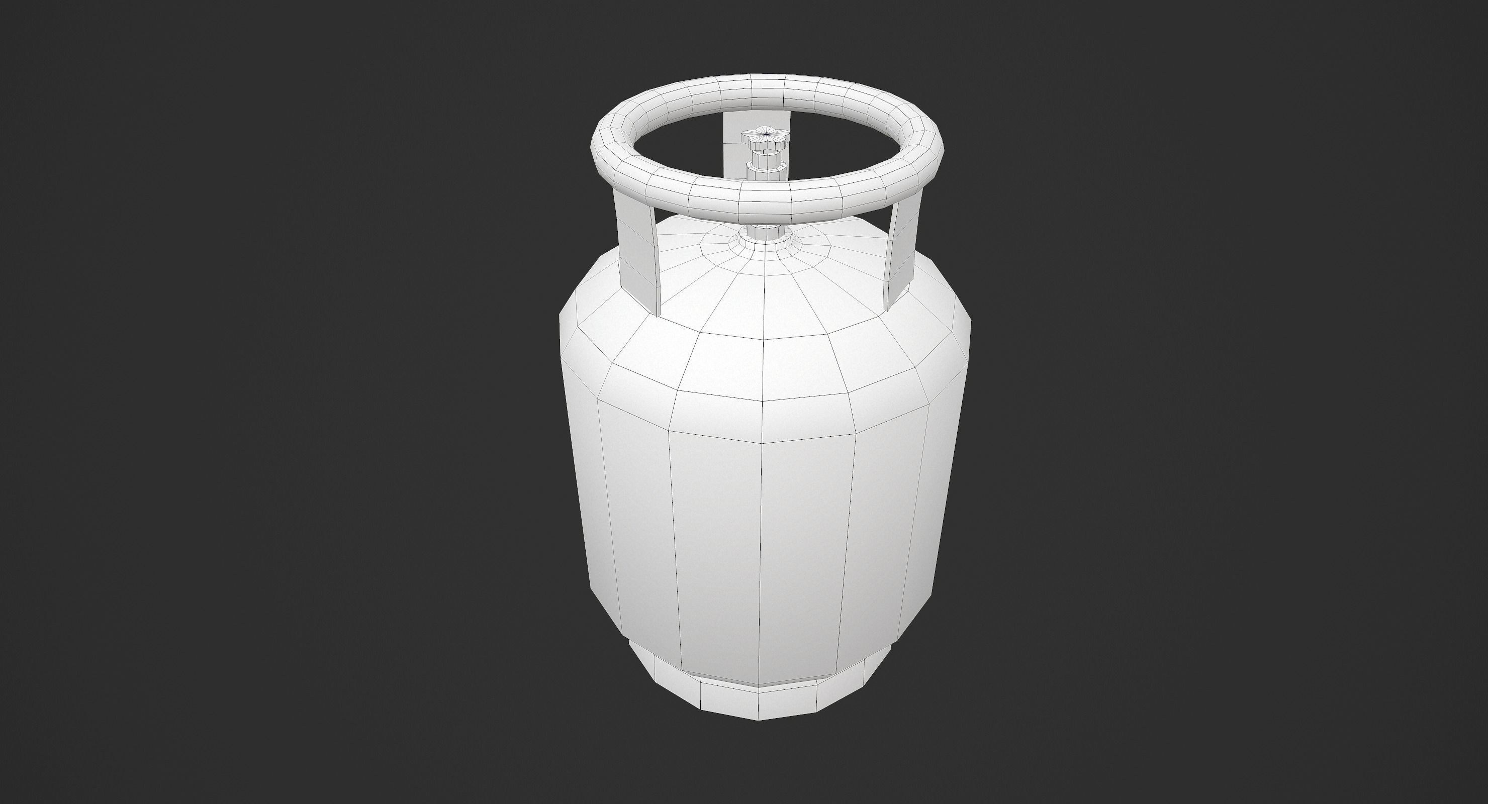 Explosive props Low-poly 3D model_24