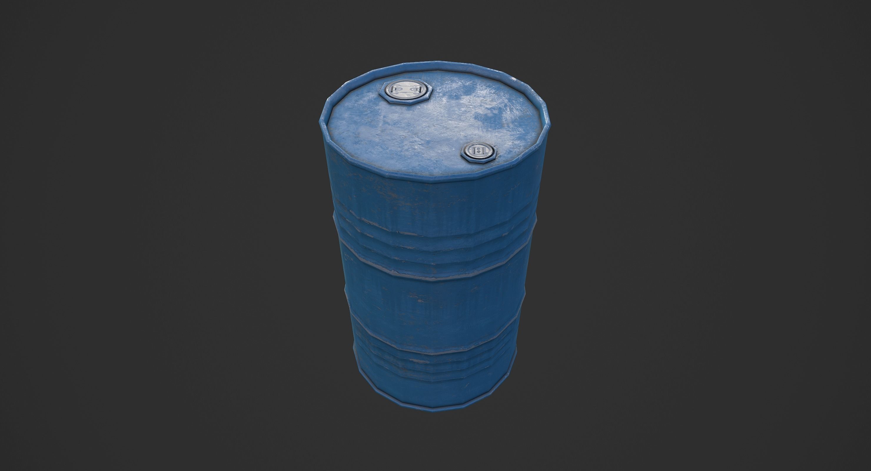 Explosive props Low-poly 3D model_9