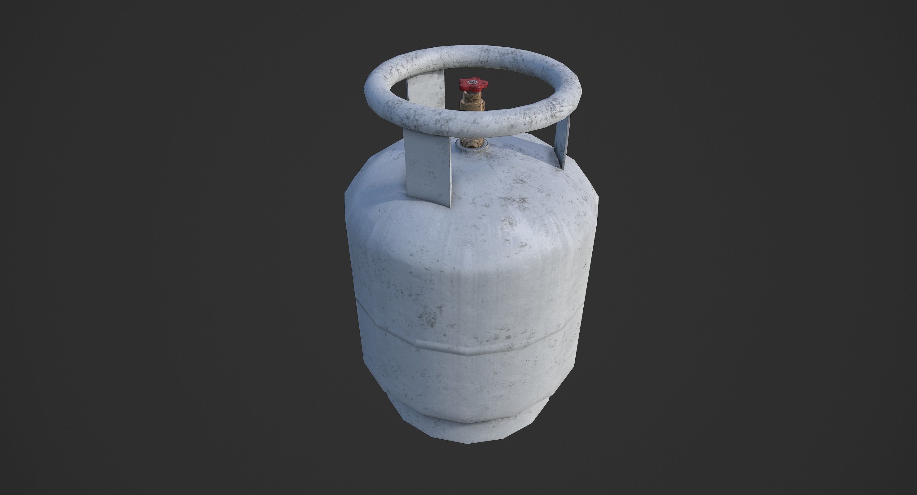 Explosive props Low-poly 3D model_19
