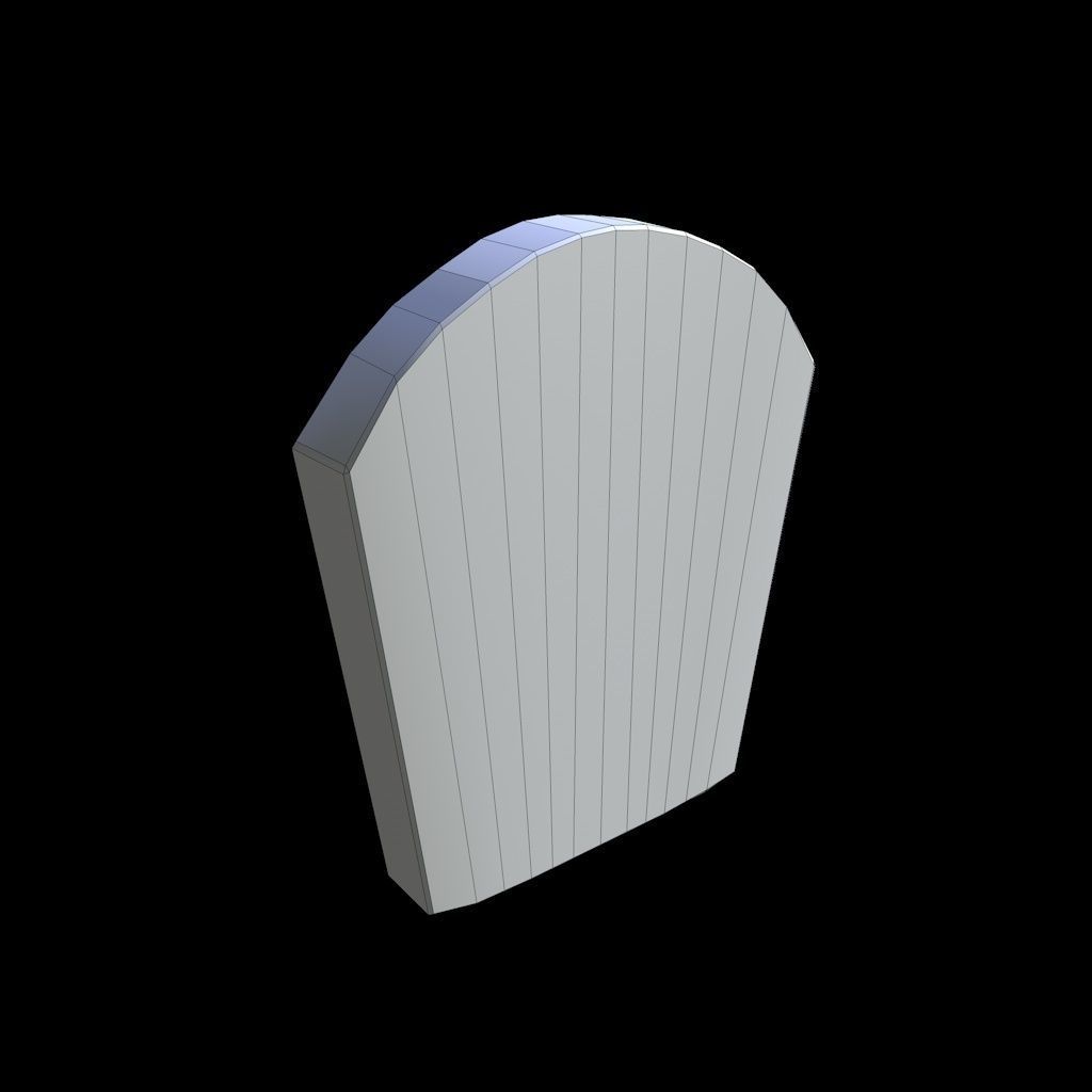 Old Gravestones 3D Model Collection_14
