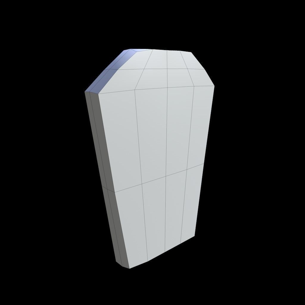 Old Gravestones 3D Model Collection_9