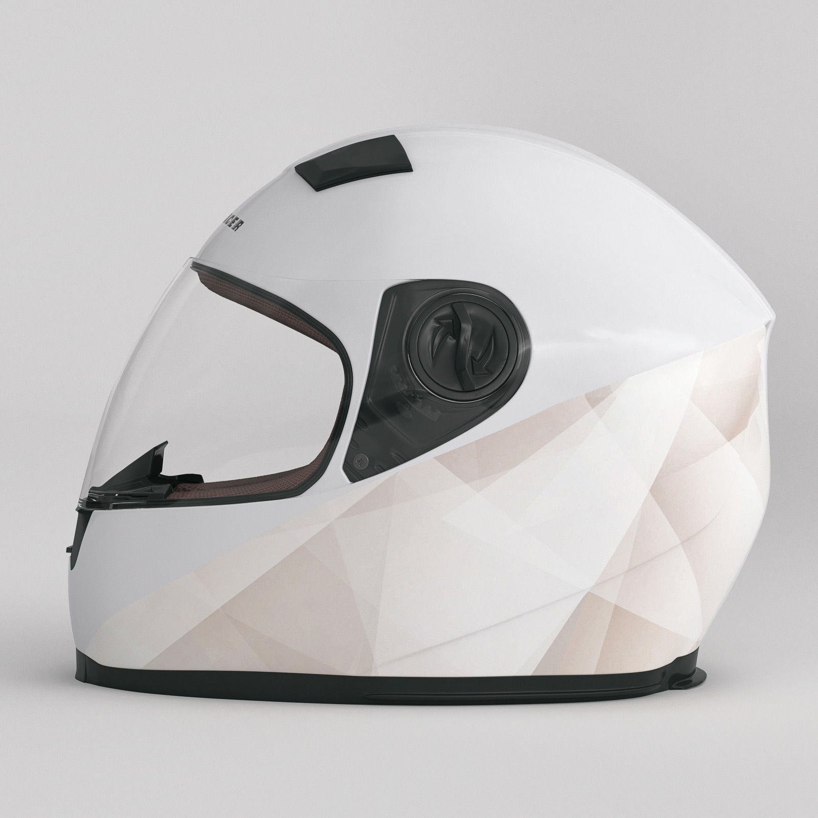 Motorcycle Helmet 3D model_7