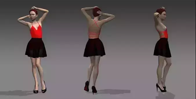 Cute dancer dress