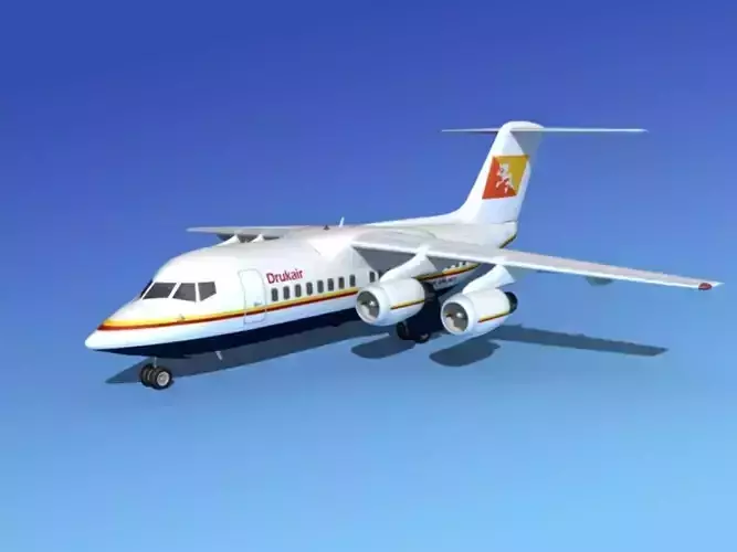 BAe 146-100 Royal Bhutan Drukair