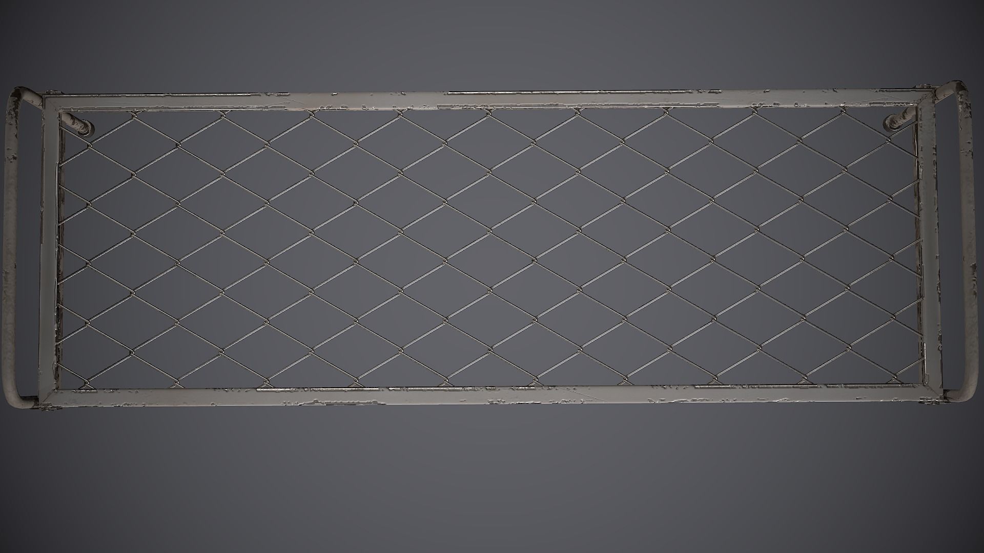 Bed and Cot Low-poly 3D model_17