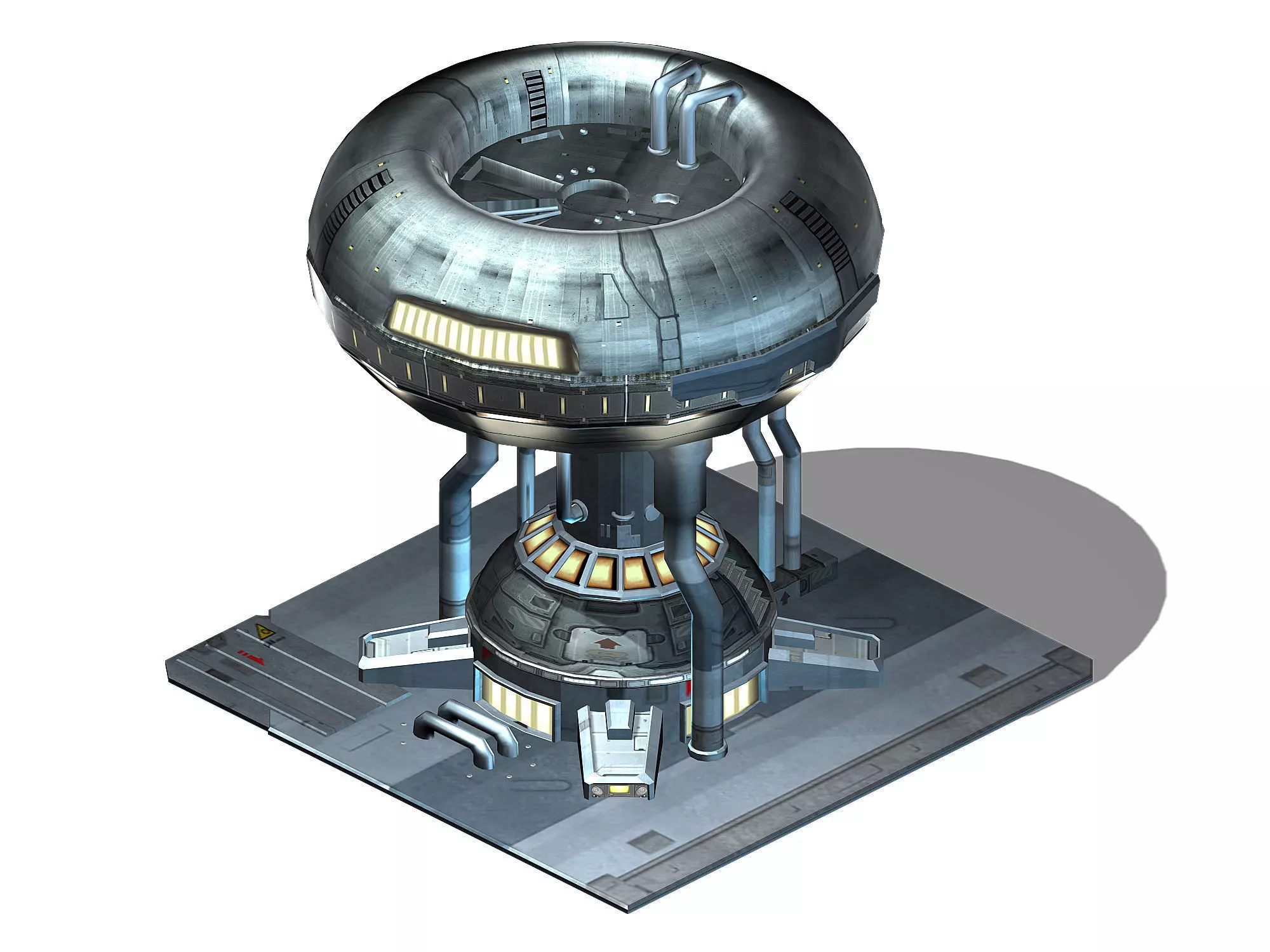 Machinery - Spacecraft - Functional Objects 04 3D model_0