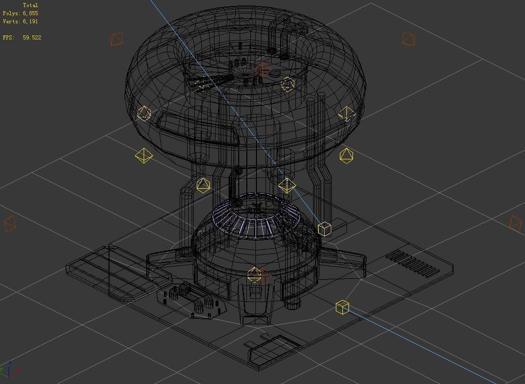 Machinery - Spacecraft - Functional Objects 04 3D model_2