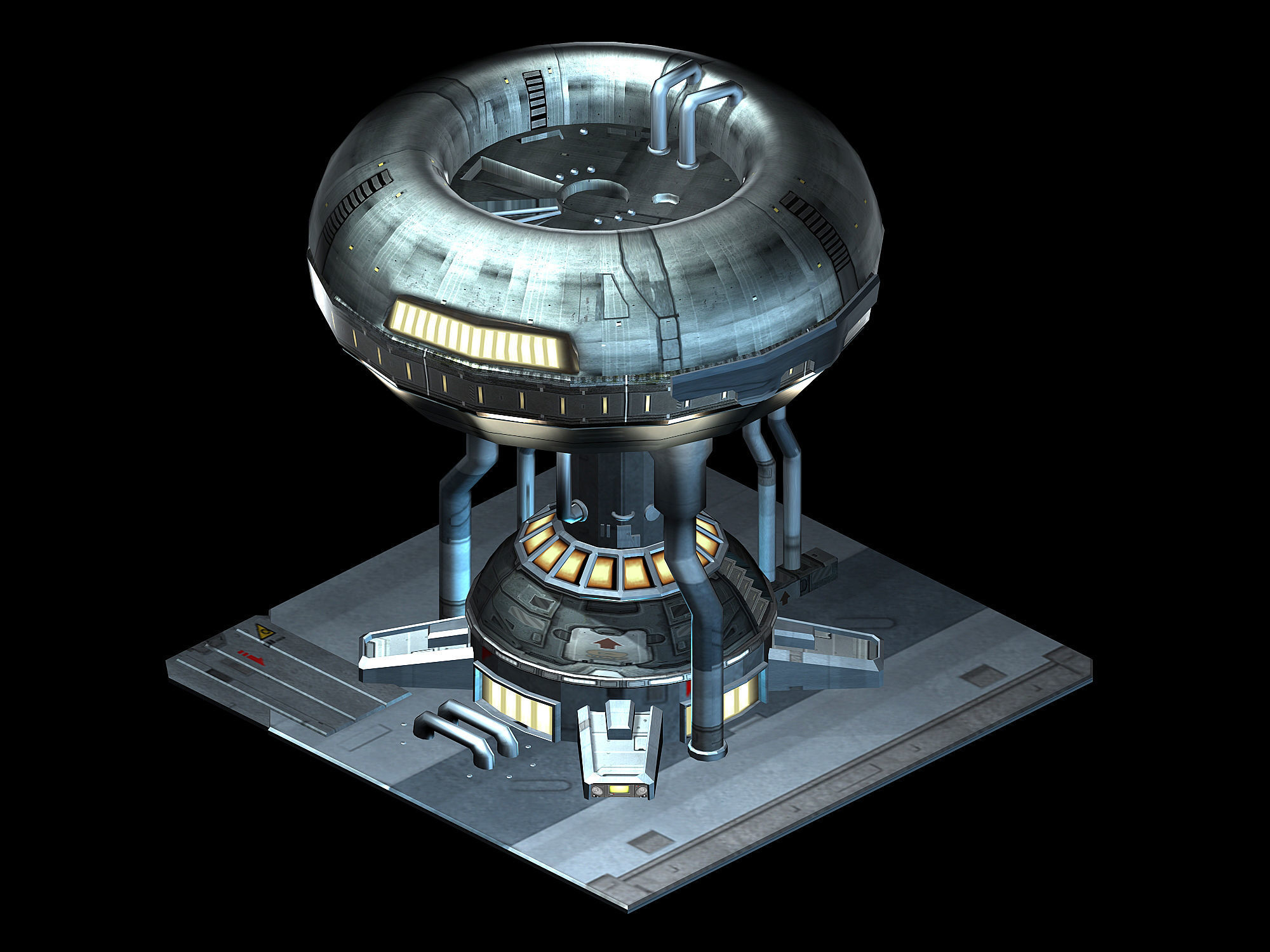 Machinery - Spacecraft - Functional Objects 04 3D model_3