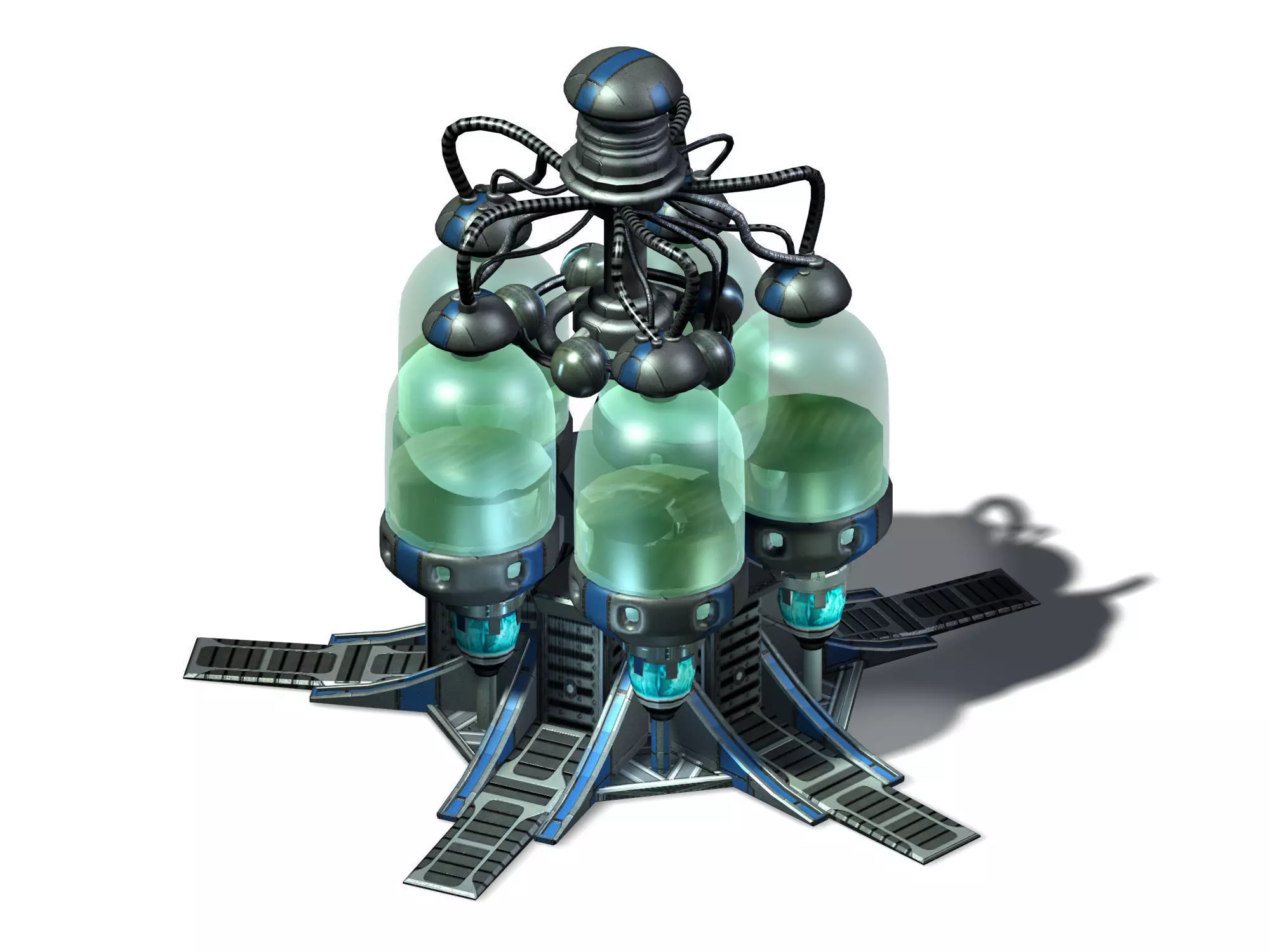 Machinery - Spacecraft - Functional Objects 06 3D model_0