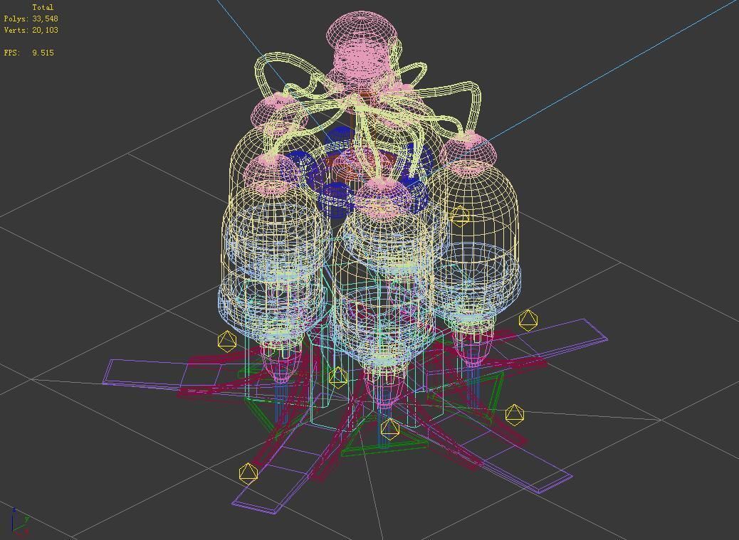 Machinery - Spacecraft - Functional Objects 06 3D model_2