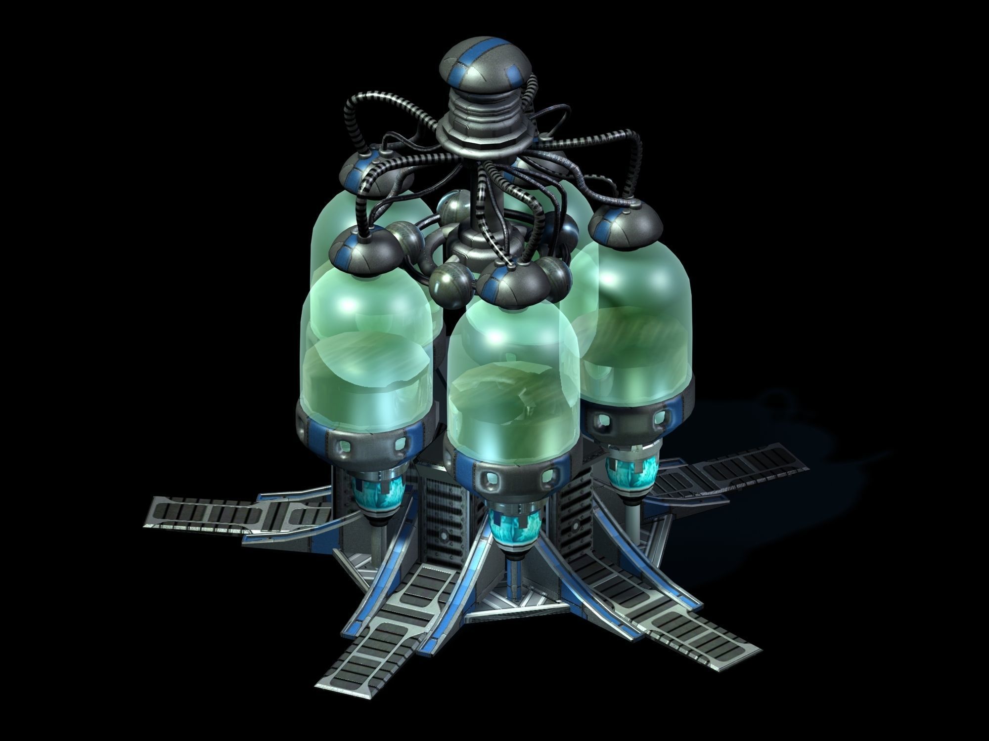 Machinery - Spacecraft - Functional Objects 06 3D model_3