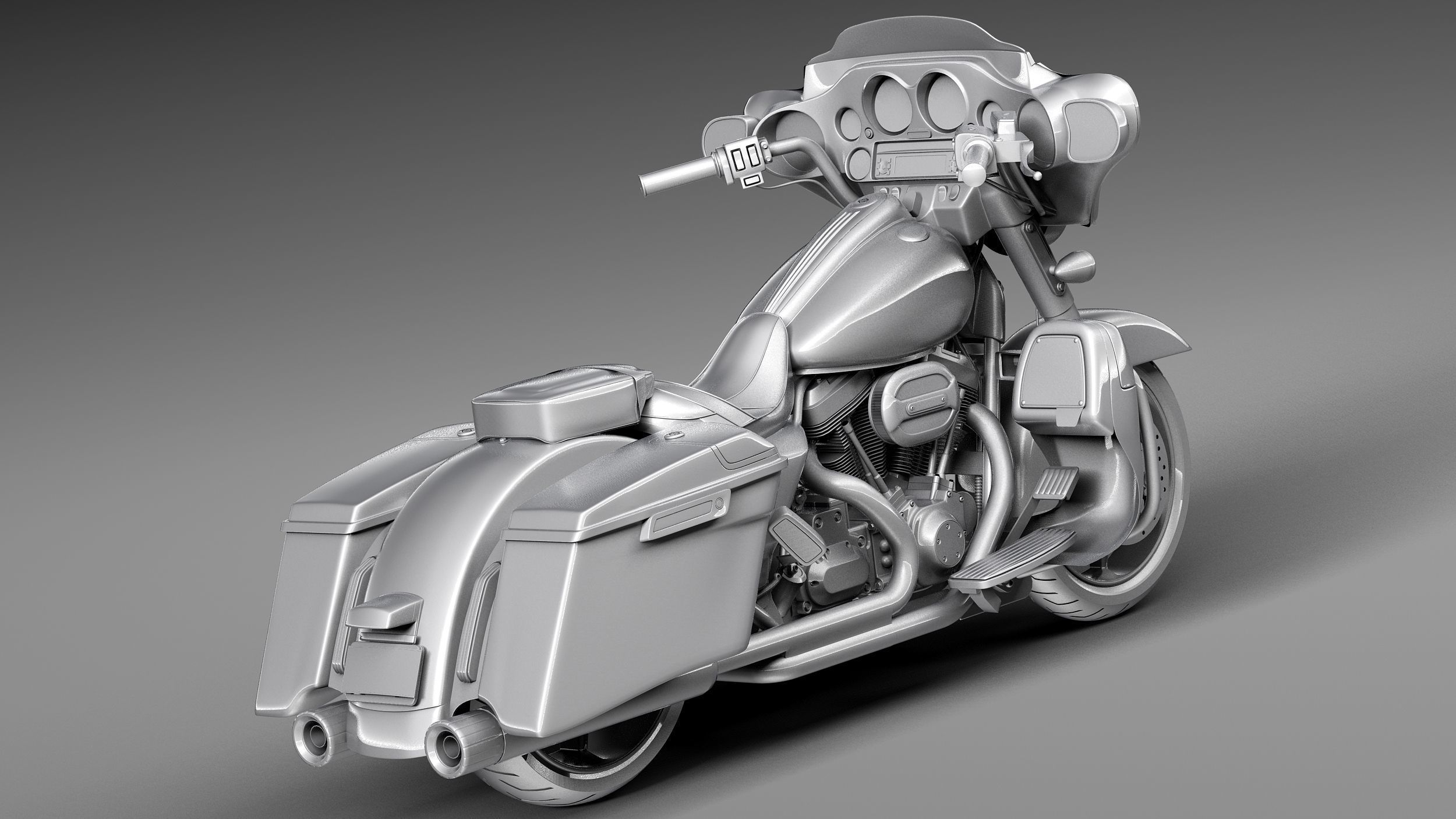 Harley-Davidson Street Glide 2015 3D model_12