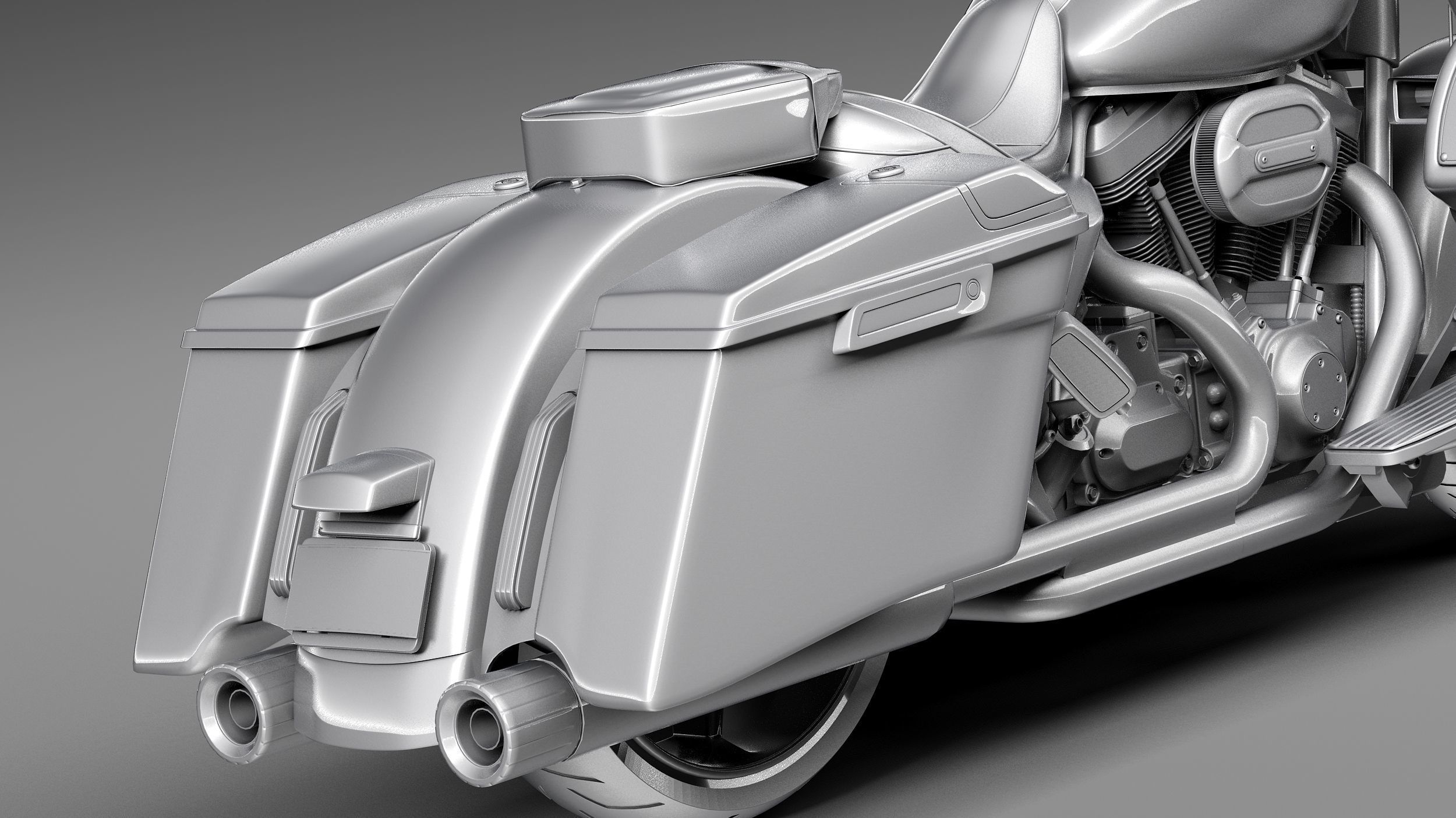 Harley-Davidson Street Glide 2015 3D model_11