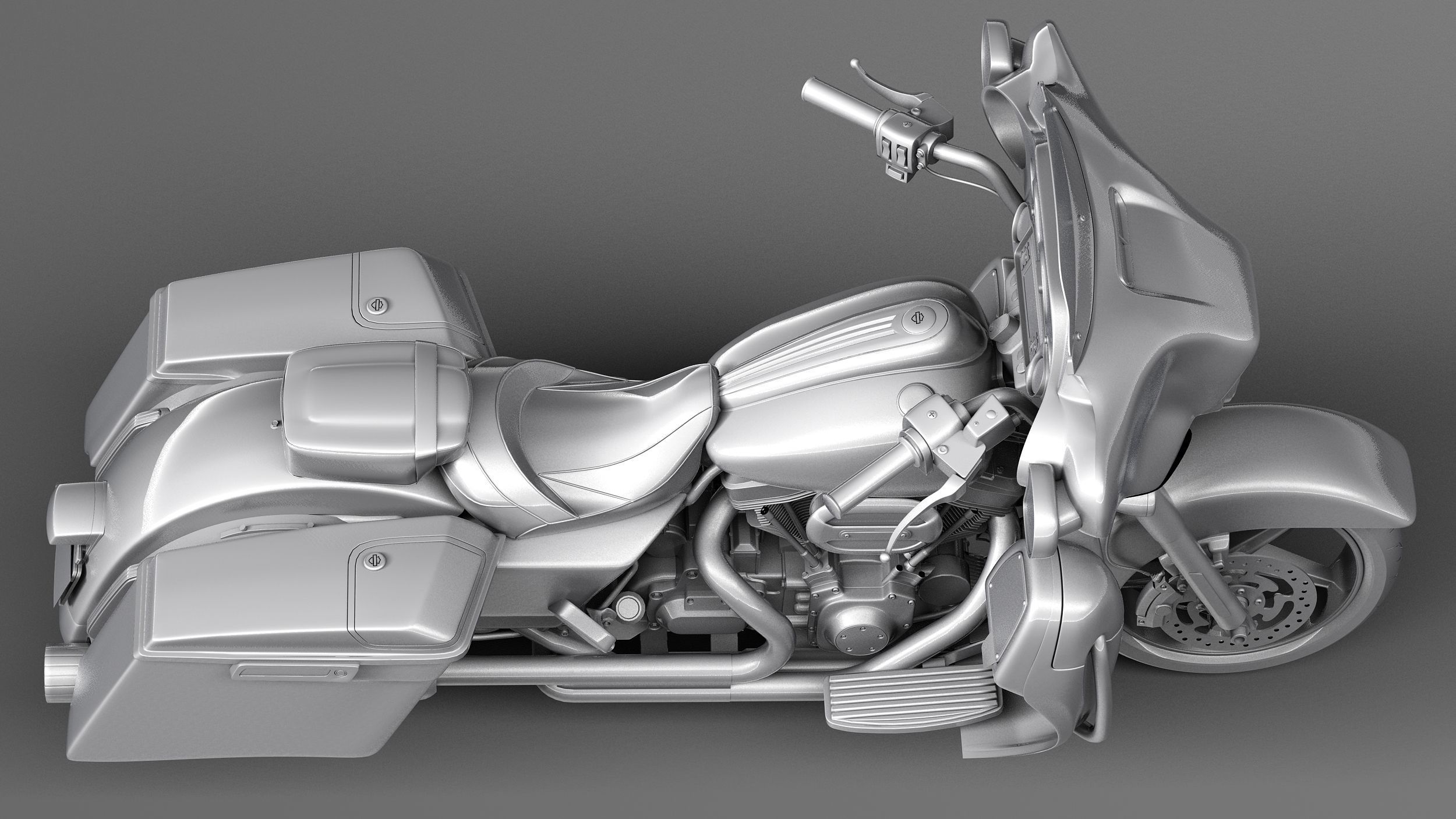 Harley-Davidson Street Glide 2015 3D model_15