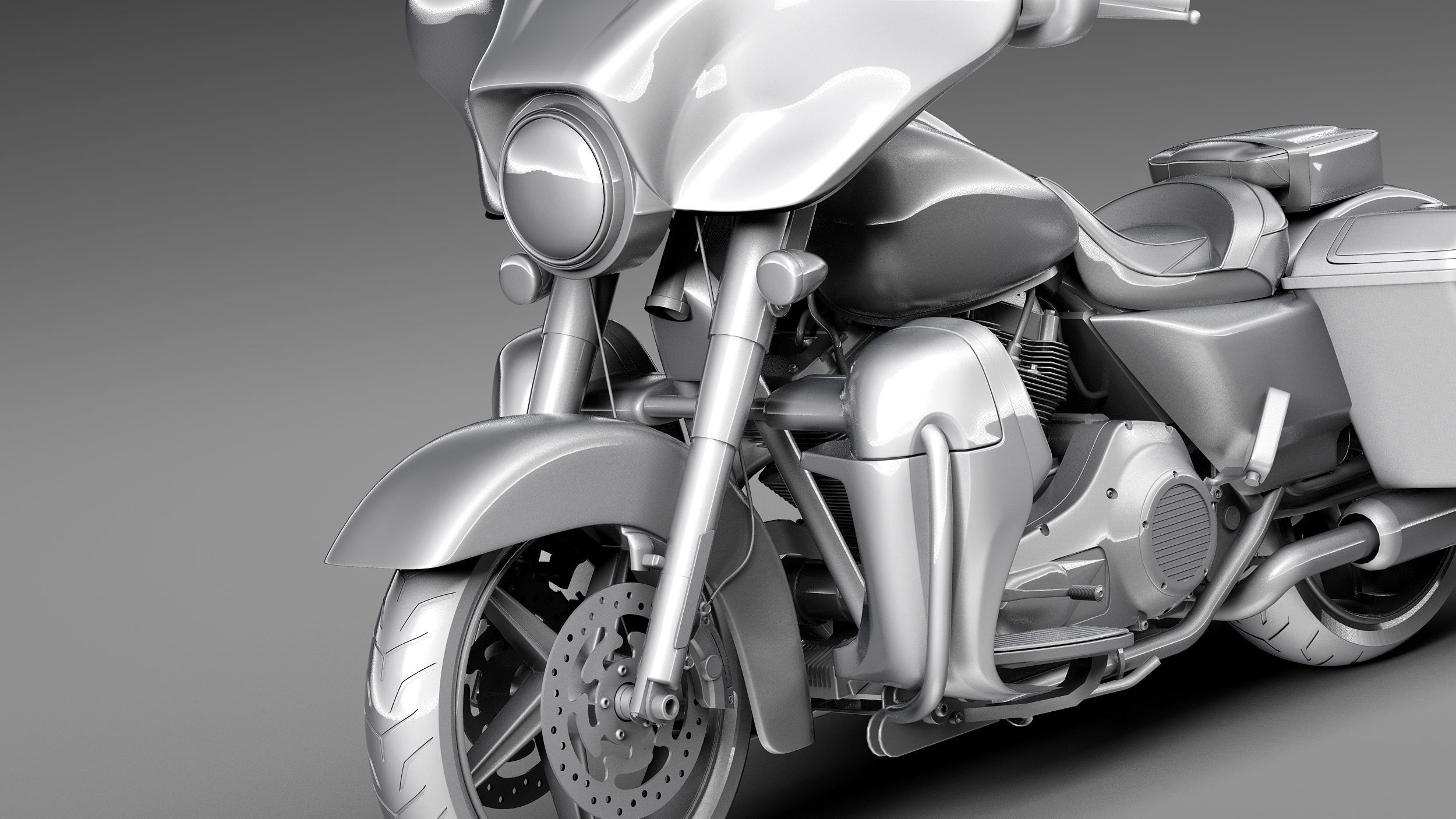 Harley-Davidson Street Glide 2015 3D model_10